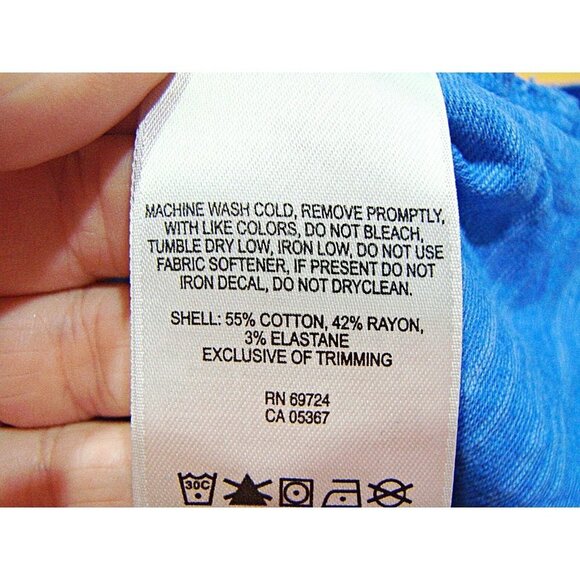 Columbia Womens Blue Rocky Ridge III Lightweight Pullover Hoodie Pouch Pockets L - Picture 8 of 12